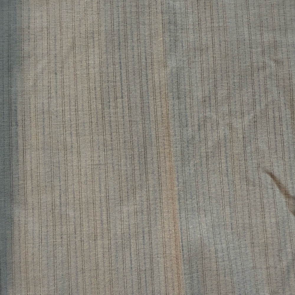 NEW Mango Striped Trousers-Size 12-Beige with Light Blue Stripe - Picture 7 of 15